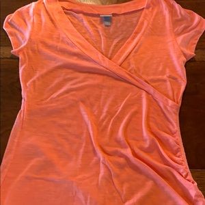 Vanity coral color top wrap